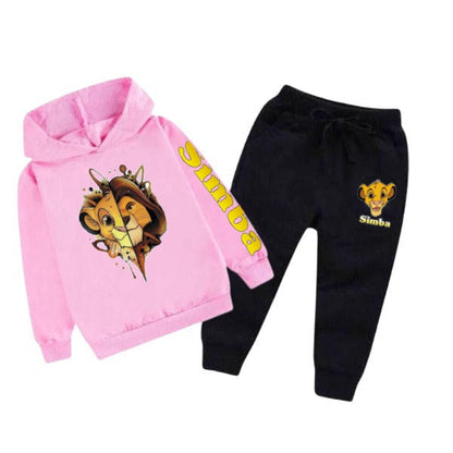 SIMBA KIDS HOODED PRINTED TRACKSUIT