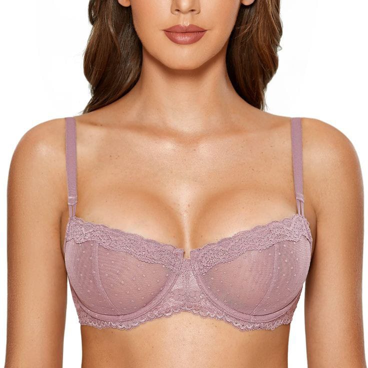 PURPLE PADED BRA