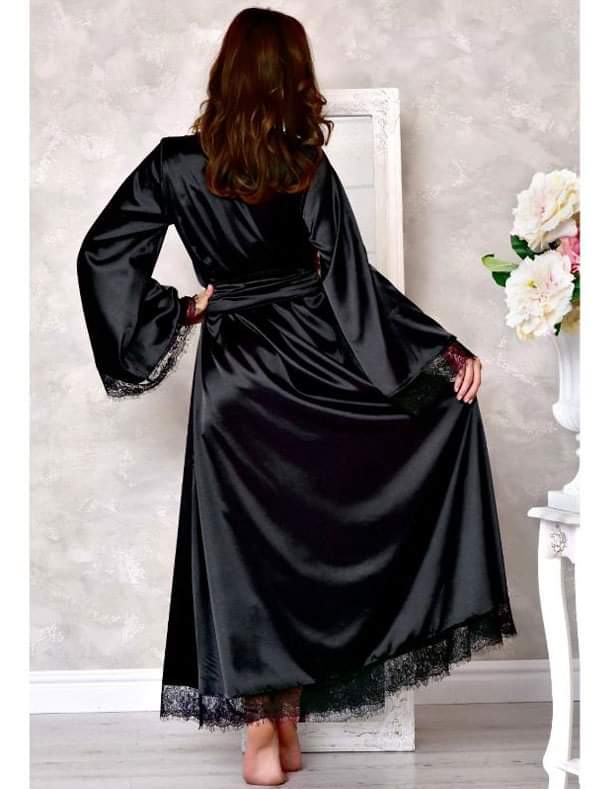 Silk discount gown nighty