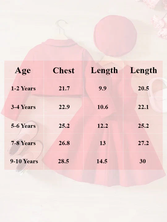 LITTLE GRACE 2PCS SET - DARK PINK